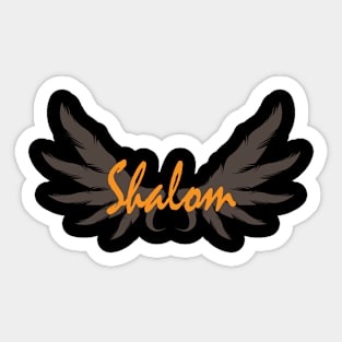 Shalom Sticker